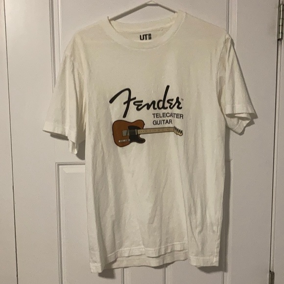 Uniqlo Fender Telecaster T Shirt M - Picture 1 of 4